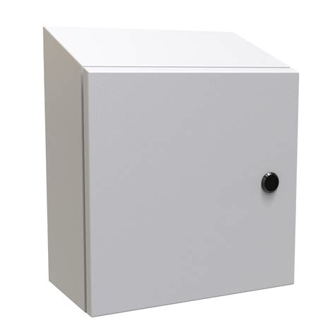 Type 4 Mild Steel Wallmount Enclosure w/ Sloped 